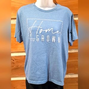 Home Grown Blue tshirt XL